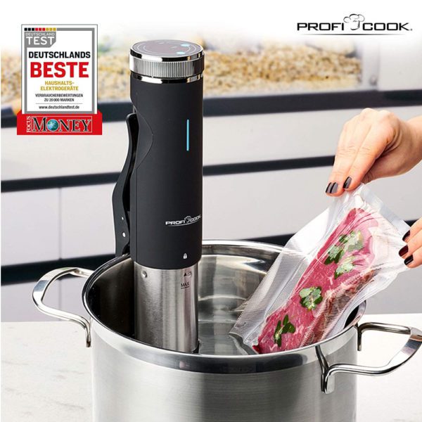 MACCHINA PER COTTURA SOTTOVUOTO SOUS VIDE PC-VK 1126 - PROFICOOK - Image 2