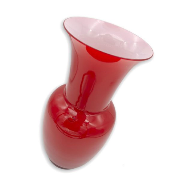 VASO OPALINO ROSSO CM36 - VENINI - Image 2