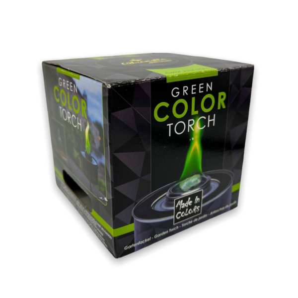 COLOR TORCH - FIACCOLA DA GIARDINO COLOR VERDE - Image 3
