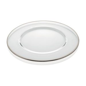 SOTTOPIATTO BASIC FILO PLATINO - ONLYLUX