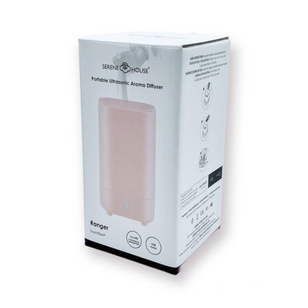 DIFFUSORE AD ULTRASUONI MINI - RANGER ROSA - SERENE HOUSE - Image 2