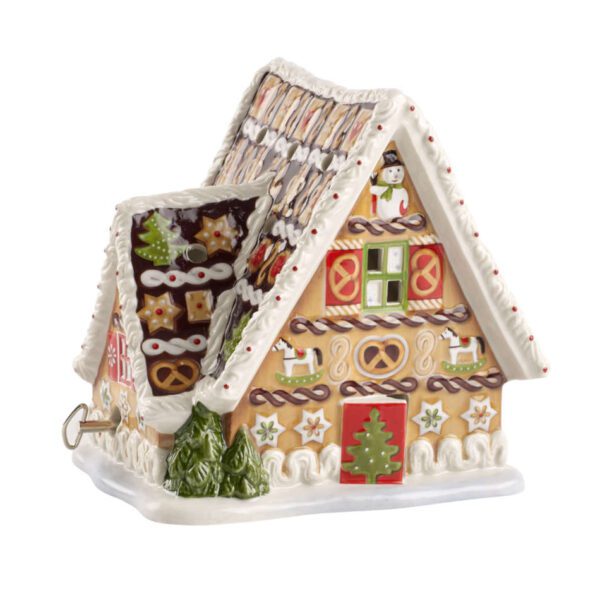 CHRISTMAS TOYS - CASETTA PAMPEPATO CON CARILLON - VILLEROY & BOCH