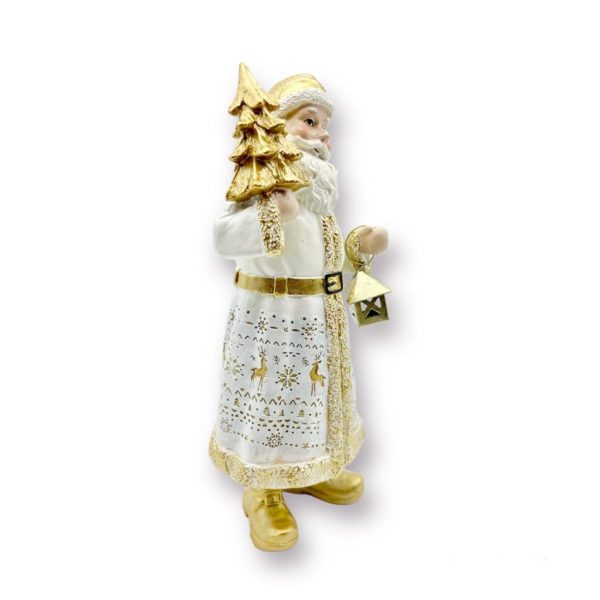 BABBO NATALE CON ALBERO E LANTERNA - Image 2
