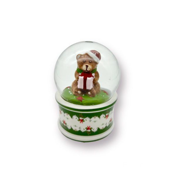 CHRISTMAS TOYS - PALLA CON NEVE PICCOLA ORSETTO - VILLEROY & BOCH