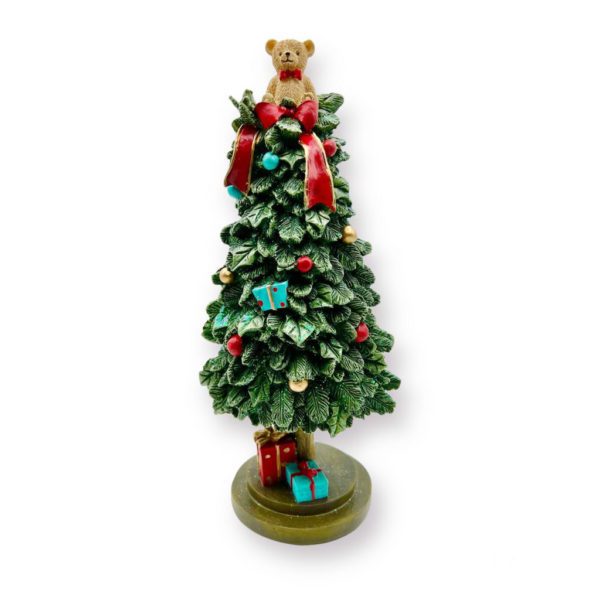 ALBERO DI NATALE CON ORSO