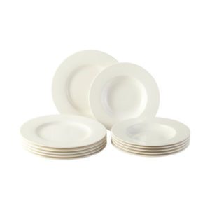 BASIC WHITE - SERVIZIO PIATTI PER 4 PERSONE (12 PEZZI) - VILLEROY & BOCH