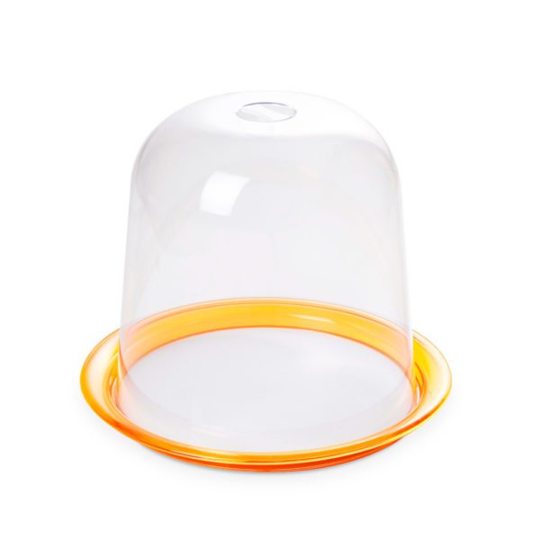 PORTA TORTA/PANETTONE GLOBO ARANCIO - OMADA
