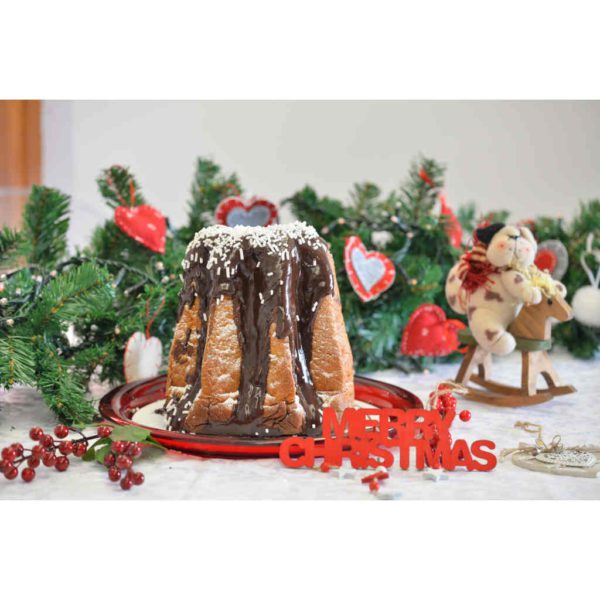 PORTA TORTA/PANETTONE GLOBO ARANCIO - OMADA - Image 3