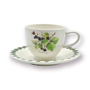 POMONA - TAZZA CAFFE' THE WILD BLACKBERRY - PORTMEIRION
