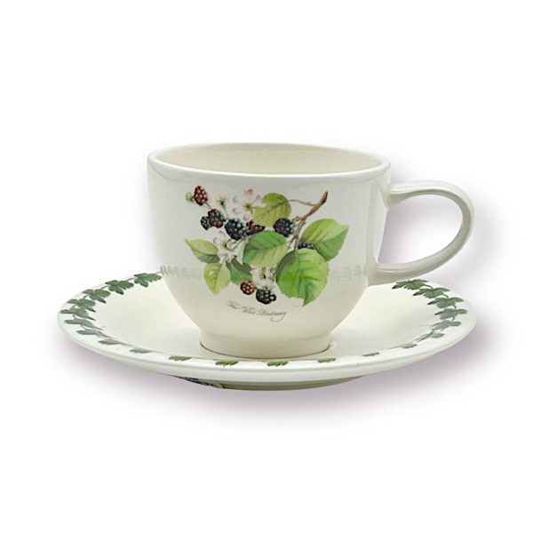POMONA - TAZZA CAFFE' THE WILD BLACKBERRY - PORTMEIRION