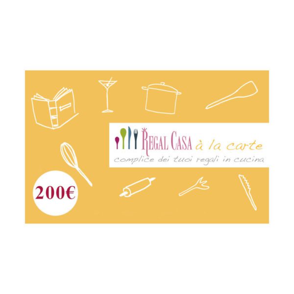 Gift Card da 200,00 €
