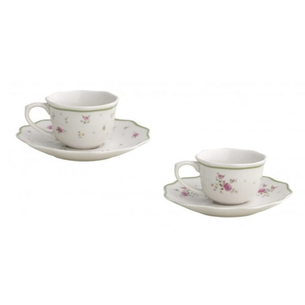 NONNA ROSA - SET 2 TAZZINE CAFFE' - BRANDANI