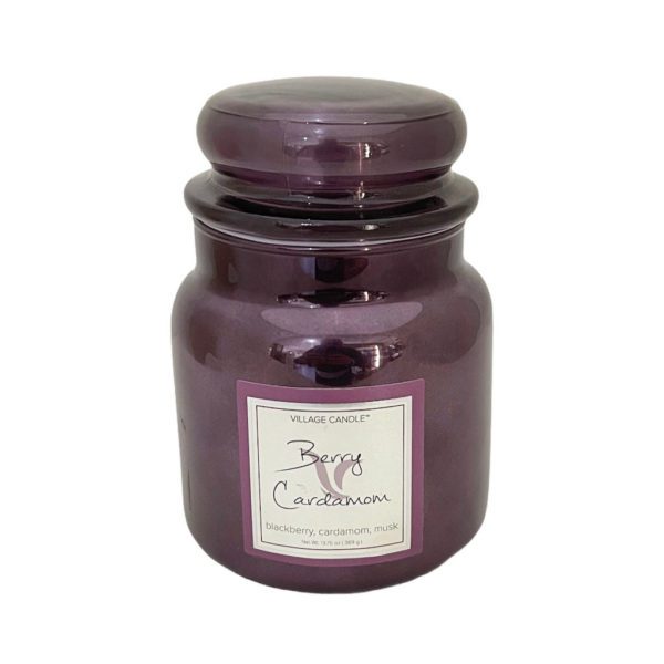 VILLAGE CANDLE - GIARA MEDIA 16OZ BERRY CARDAMON