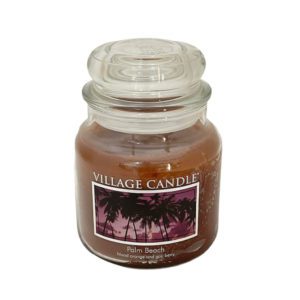 VILLAGE CANDLE - GIARA MEDIA 16OZ PALM BEACH