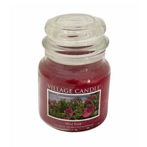 VILLAGE CANDLE - GIARA MEDIA 16OZ WILD ROSE
