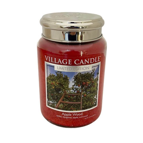 VILLAGE CANDLE - GIARA GRANDE 26OZ APPLE WOOD