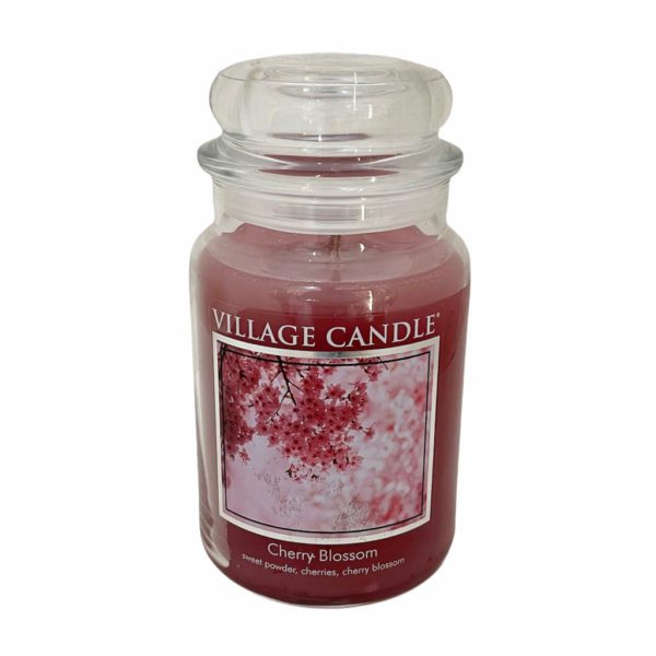 VILLAGE CANDLE - GIARA GRANDE 26OZ CHERRY BLOSSOM