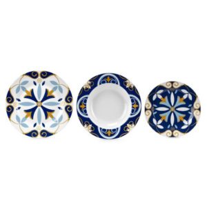 ALHAMBRA - SERVIZIO DI PIATTI PER 6 PERSONE - FADE MAISON