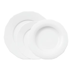 GARDEN TOTAL WHITE - SERVIZIO PIATTI PER 4 PERSONE - ARTHUR KRUPP
