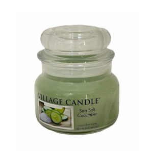 VILLAGE CANDLE - GIARA PICCOLA 11OZ SEA SALT & CUCUMBER