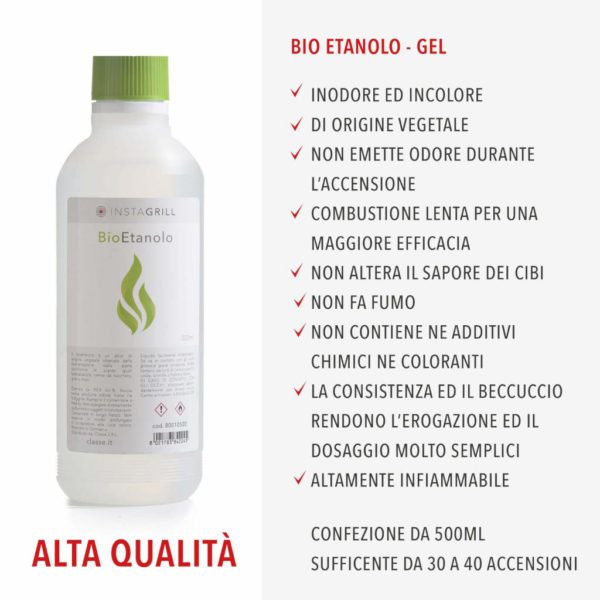 INSTAGRILL - LIQUIDO ACCENDI FUOCO VEGETALE - CLASSE - Image 2