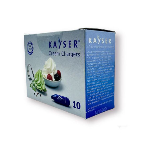 CONFEZIONE 10 CAPSULE PER PANNA - KAYSER
