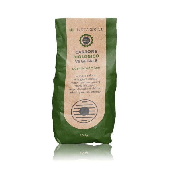 INSTAGRILL - CARBONE SACCO DA 2,5KG - CLASSE
