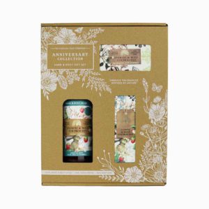 GIFT BOX - JASMINE & WILD STRAWBERRY - THE ENGLISH SOAP COMPANY