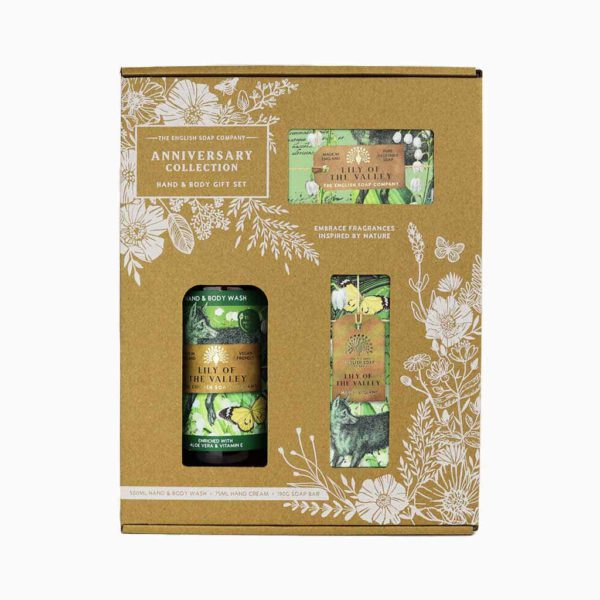 GIFT BOX - LILY OF THE VALLEY - THE ENGLISH SOAP COMPANY