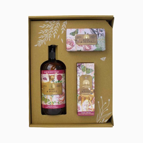 GIFT BOX - ROSE & PEONY - THE ENGLISH SOAP COMPANY - Image 2