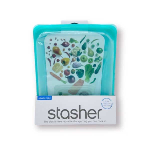STASHER - HALF GALLON AQUA