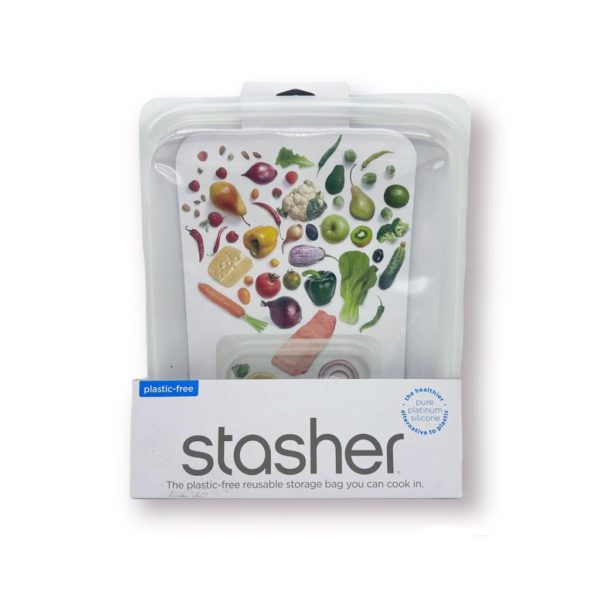 STASHER - HALF GALLON CLEAR