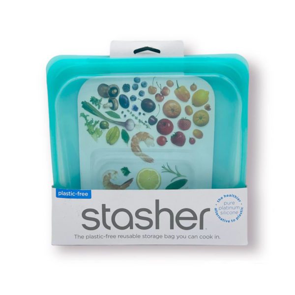 STASHER - SANDWICH TRAY AQUA