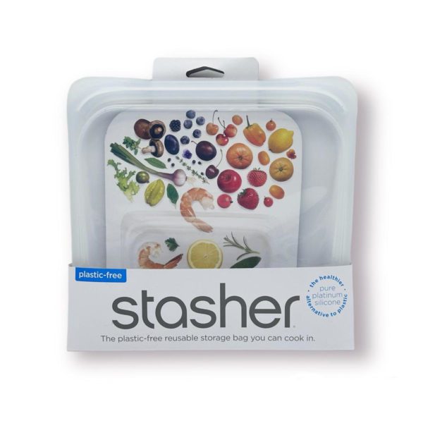 STASHER - SANDWICH TRAY CLEAR