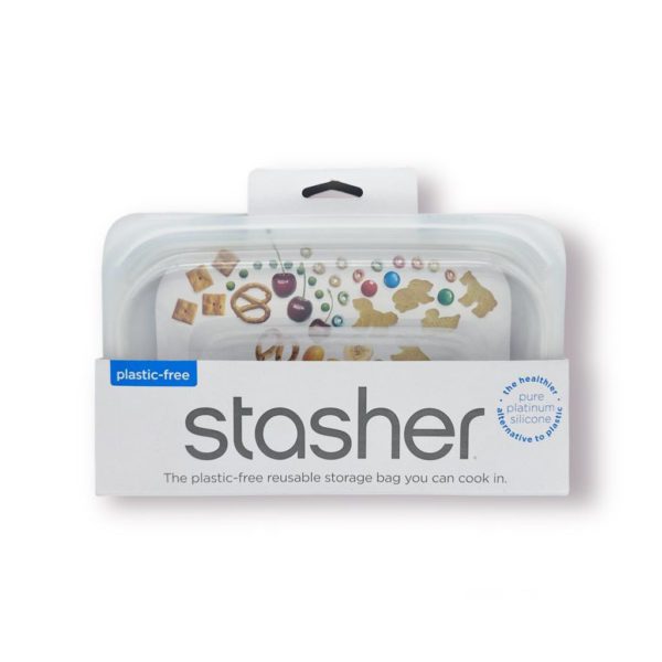 STASHER - SNACK TRAY CLEAR