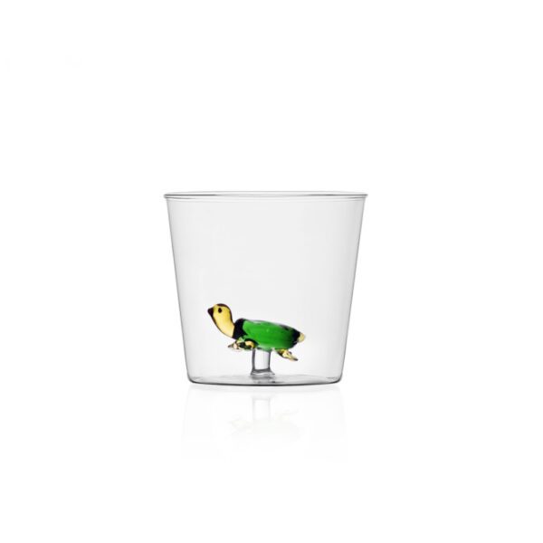 BICCHIERE TUMBLER TARTARUGA VERDE - ANIMAL FARM - ICHENDORF