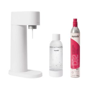GASATORE PER ACQUA WOODY BIANCO - MY SODA