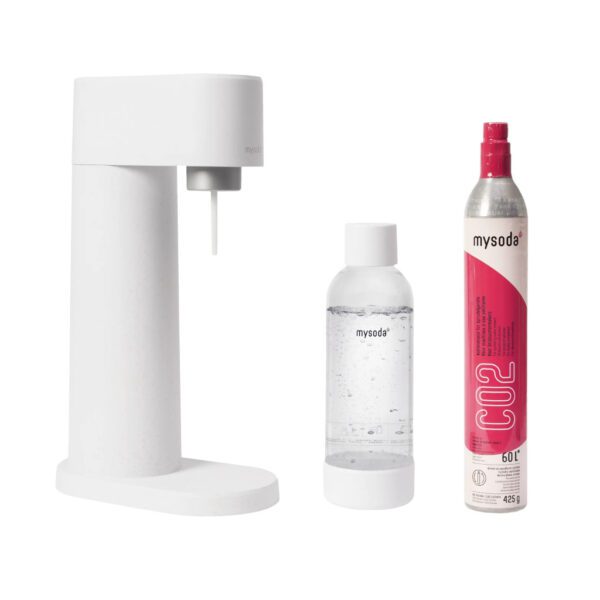 GASATORE PER ACQUA WOODY BIANCO - MY SODA