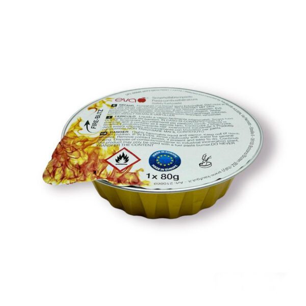 FONDUE / BOURGUIGNONNE - SET BRUCIATORE CON PASTA COMBUSTIBILE - EVA - Image 2