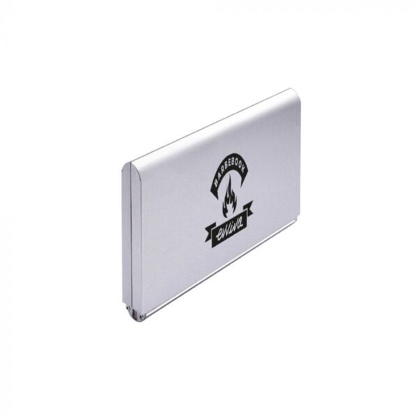 BARBEBOOK - BBQ PORTATILE PIEGHEVOLE SILVER CON ACCESSORI - EVVIVA - Image 2