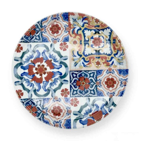 PIATTO PIZZA FLORA - SET 2 PIATTI - FADE MAISON