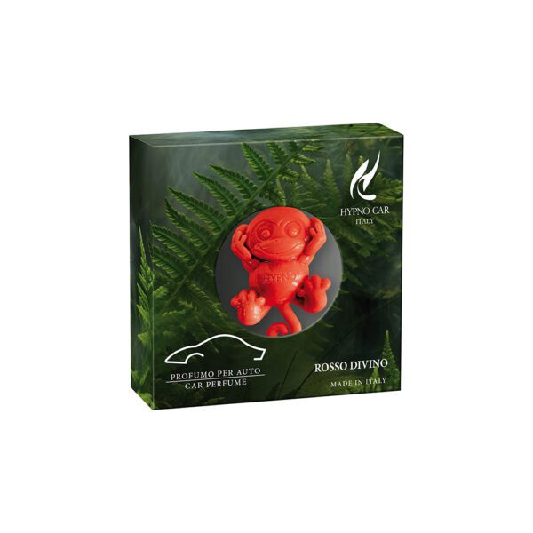 LITTLE MONKEYS - PROFUMATORE PER AUTO ROSSO DIVINO - HYPNO CASA - Image 2