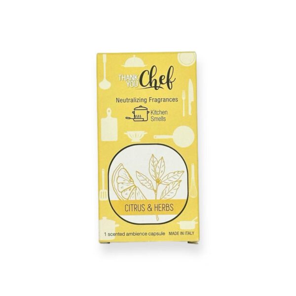 MR & MRS CAPSULE - THANK YOU CHEF - CITRUS & HERBS