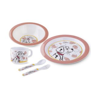 BIMBI - SET PAPPA ROSA 5PZ CARICA DEI 101 - EGAN