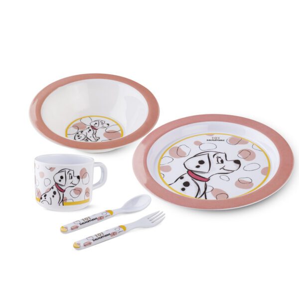 BIMBI - SET PAPPA ROSA 5PZ CARICA DEI 101 - EGAN
