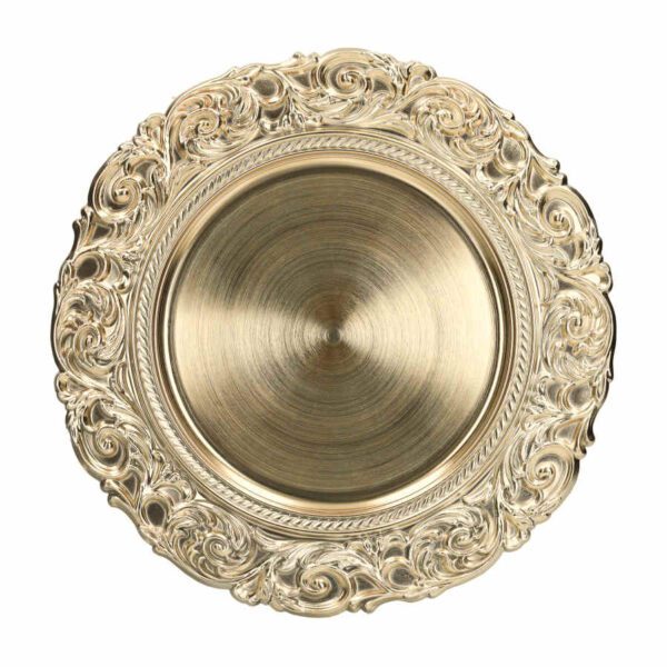SOTTOPIATTO BAROCCO ORO - BRANDANI