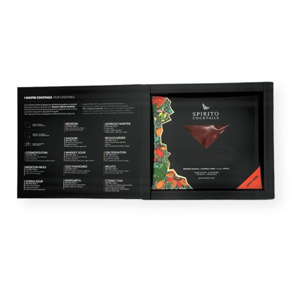 SPIRITO COCKTAILS SET - BOX QUADRATO DA 2 COCKTAILS - NEGRONI - Image 3
