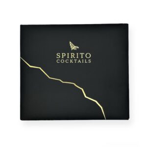 SPIRITO COCKTAILS SET - BOX QUADRATO DA 2 COCKTAILS - PASSION SPRITZ
