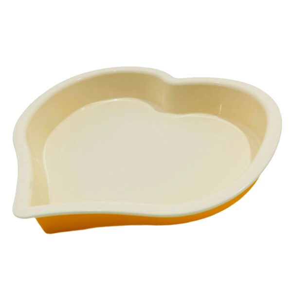 FORMA IN SILICONE A CUORE 26X24cm