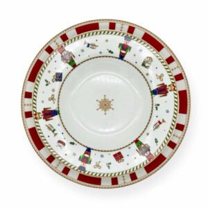 LO SCHIACCIANOCI - SERVIZIO PIATTI PER 6 PERSONE - BRANDANI